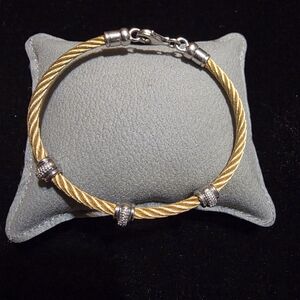 Elegant Gold and Silver Women's Bracelet